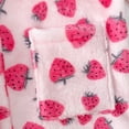 thumbnail image 5 of LIIPEE Girls Hooded Sleepwear Robes Cartoon Graphic Long Sleeve Warm Bathrobes Kids Everyday Homewear 2-10 Years, 5 of 9
