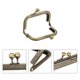 thumbnail image 4 of Metal Monedero Marcos - 2.56 4uds Beso Bloqueo Broche Marco Rectángulo Relieve Embrague Marco Asas para Monedas Monedero Costura Bolso Fabricación Bricolaje Artesanía, Bronce, 4 of 6