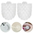 thumbnail image 5 of FONDOTIN Toilet Brush Heads Replacement 5Pcs 3.9In White Plastic Ball, 5 of 6