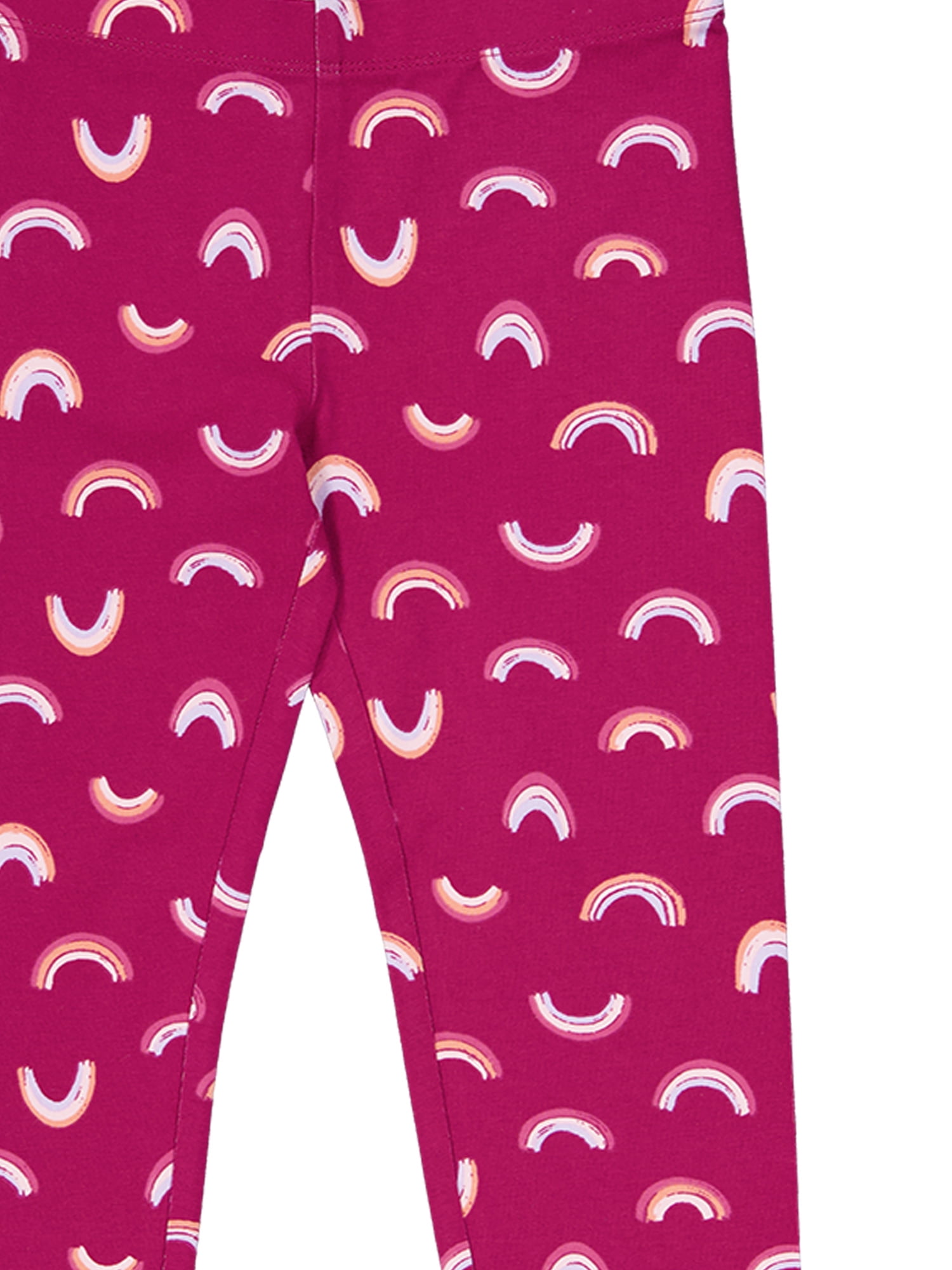 Wonder Nation Girls Kid Tough Leggings, 3-Pack, Sizes 4-18 & Plus