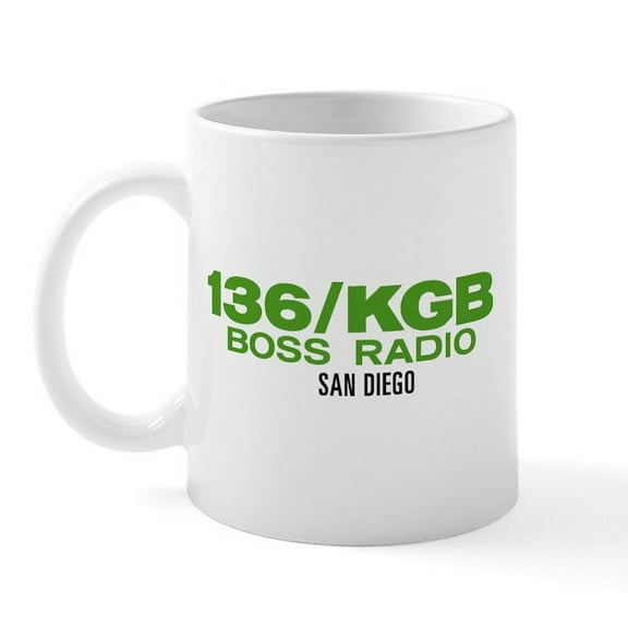 CafePress - KGB San Diego 1967 Mug - 11 oz Ceramic Mug - Novelty Coffee Tea Cup