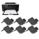thumbnail image 5 of Amortiguadores De Tintas DX5, Amortiguador De Cabezal De Tinta PP, 6 Piezas, Filtrado De Fácil Instalación Para Impresora 4880 7800 7880 9800 9880, 5 of 8