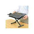 thumbnail image 4 of KT3 Support Ergonomique pour Clavier d'Ordinateur, Hauteur Réglable, Angle, Inclinaison Négative pour Se Tenir Debout, Élever les Claviers à la Hauteur Debout, s'Asseoir, Se Tenir Debout sur Bureau, Rehausseur, Support, Plateau, Plateforme, Levage au-Dessus du Bureau, Noir, 4 of 6