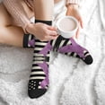 thumbnail image 7 of Athletic Socks Lupus Cancer Awareness Flag Sport Running Calf Socks Crew Socks for Men Women, 7 of 7