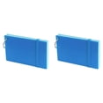 thumbnail image 2 of 2 Pcs Ruled Index Cards 3x5, 50 Count Flash Cards with Rings and Cover, Note Cards Lined for Home, Office Study, Notes & Memory(Multicolor), Blue, 2 of 7