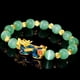 thumbnail image 4 of Pulsera de feng shui chino Salvador con amulèto de buena suerte color Verde claro, 4 of 7