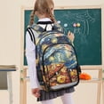 thumbnail image 7 of FORMRS School Backpack 17" Student Travel Bag with Laptop Compartment, Starry Pizza, 7 of 7