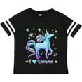 thumbnail image 3 of Inktastic I Love Unicorns- blue and purple Boys or Girls Toddler T-Shirt, 3 of 5