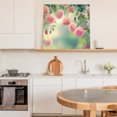 thumbnail image 6 of Pink Spring Floral Wall Art Painting on Canvas, Summer Roses Flowers Farmhouse Canvas Art Home Prints Wall Art Framed Modern Artwork for Living Room Bedroom Wall Decor 20x20in, 6 of 9