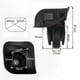 thumbnail image 3 of Large Black Luggage with 360° Wheels, 91x107x49mm Suitcase for Travel, 3 of 3