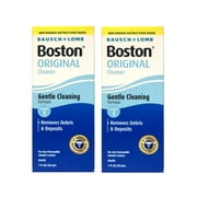 2 Pack - Bausch & Lomb Boston Cleaner Original Formula 1 oz Each