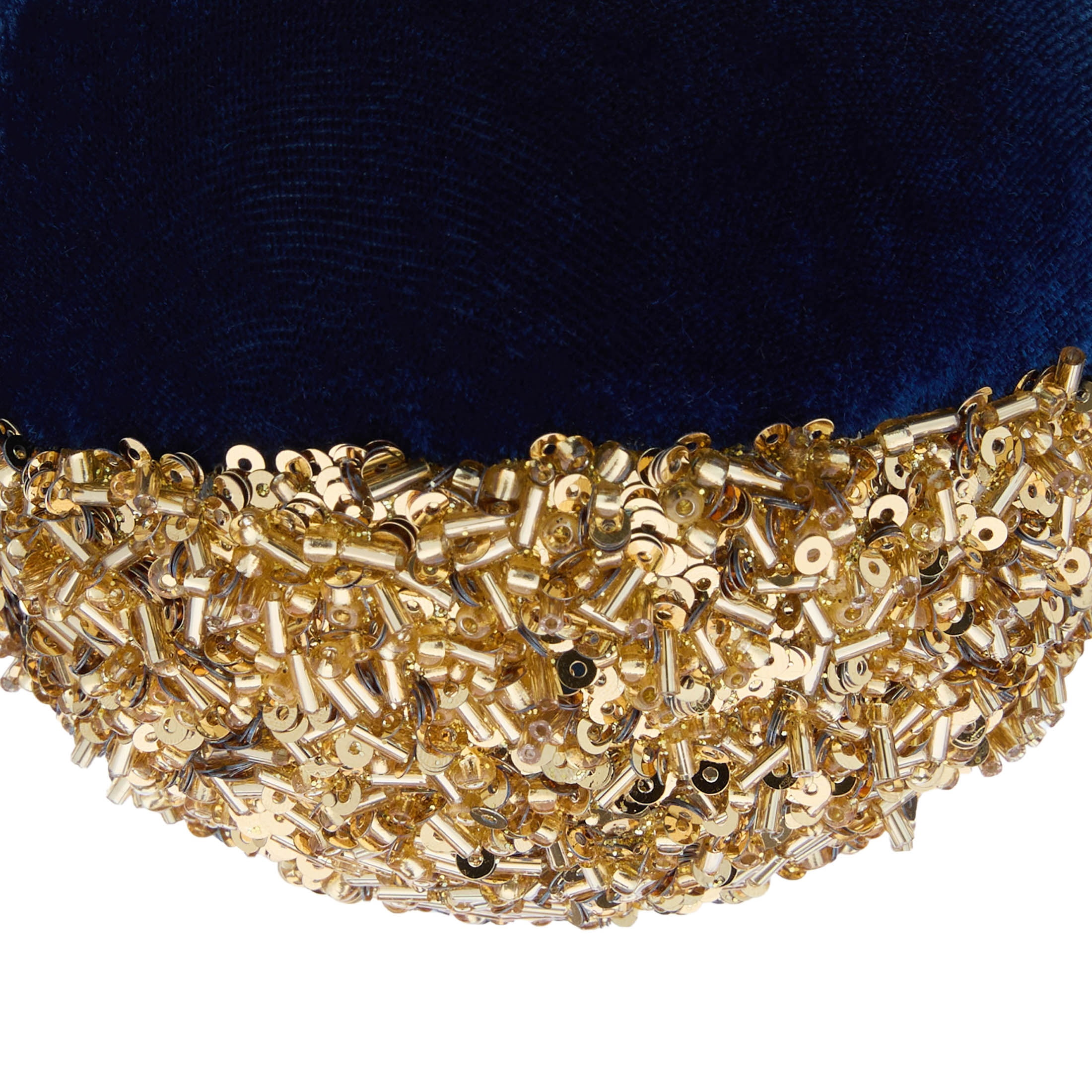 Blue and Gold Ball Christmas Ornament, 4.5", by Holiday Time
