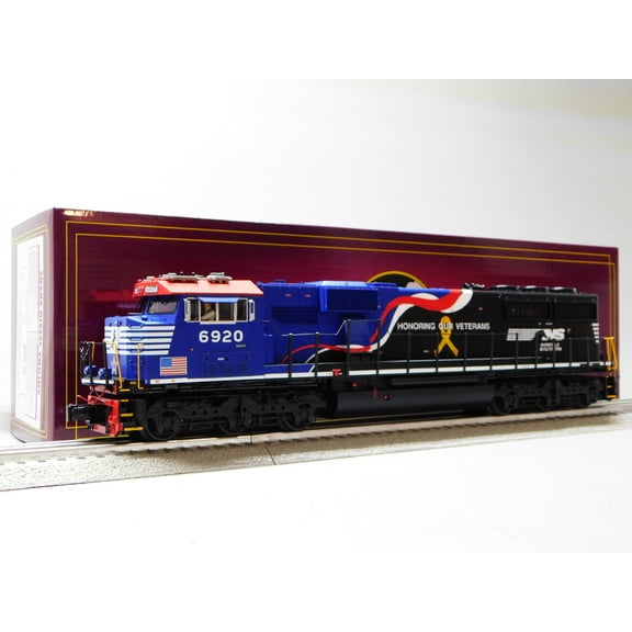 MTH PREMIER NORFOLK SOUTHERN VETERANS #6920 SD60E DIESEL ENGINE PROTO 3 O GAUGE 20-21957-1