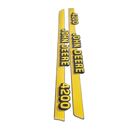 John Deere Hood Trim Decal Set - M116986 M116987 - 4200