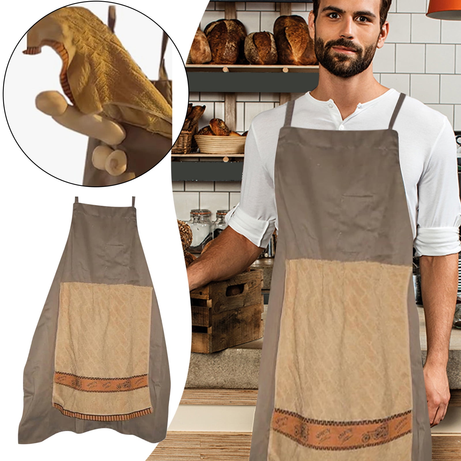 Chef’s Prank Apron with Secret Pocket for Men Gag Gift