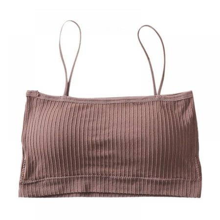 

Seamless Tube Top for Women Fashion Bras Push Up Lingerie Word Sling Female Brassiere