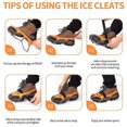thumbnail image 3 of Crampons For Mountain Boots With 19 Stainless Steel Spikes, 3 of 4