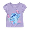 thumbnail image 2 of Disney Lilo & Stitch T-Shirt Tank Top and Shorts (Girls), 3-Piece Set, Sizes 4-12, 2 of 7