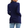 thumbnail image 4 of PENGXIANG Cardigans pour Femmes avec Poches Chandails de Cardigan Léger et Ouvert sur le devant, 4 of 6