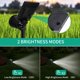 thumbnail image 3 of Luces solares Nekteck 2 en 1 para exteriores, impermeables, 2 unidades, 3 of 9