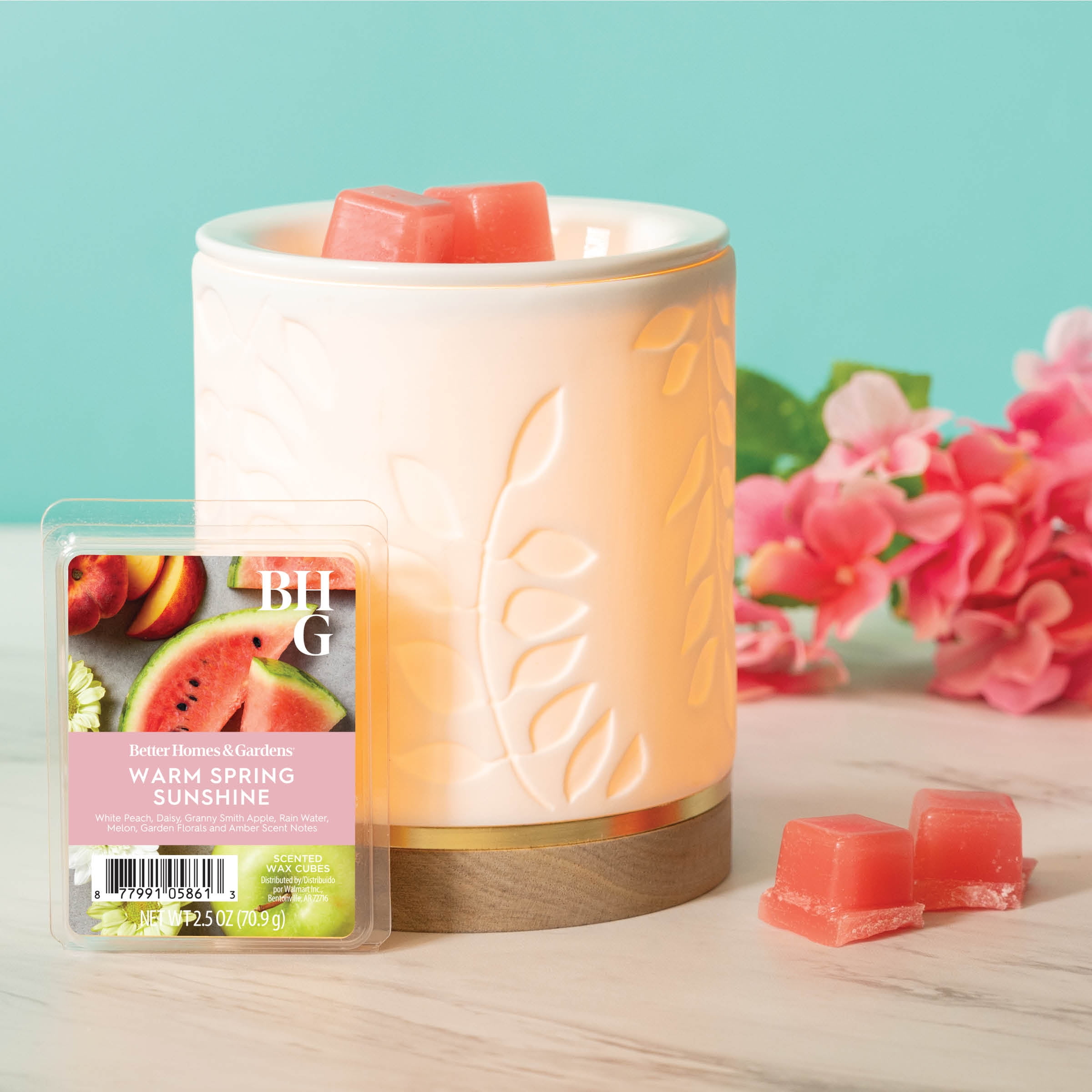 Warm Spring Sunshine Scented Wax Melts, Better Homes & Gardens, 2.5 oz (1-Pack)