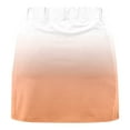 thumbnail image 4 of ITSAME Womens Tennis Skirts, Pleated Golf Elastic Waist Plus Size Summer Stretch Althletic Skorts Orange, 4 of 5