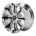 thumbnail image 4 of RBP 94R 20x9.0 5x127 BP / 5 BS 0mm Offset 78mm CB (Hub Centric) Chrome w/Black Inserts Wheel - 94R-2090-73-00C, 4 of 6