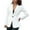 White, variant on Womens Blazer Jacket,Womens Long Jacket,Slim Fit Tailored for formal Work and Casual Everyday Wear with Elegant Design - White