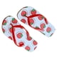 thumbnail image 5 of Chanclas para mujer, sandalias antideslizantes con punta abierta para baño, playa, piscina, fiesta, verano, sandalias frescas, rojo, talla 38 1 par Inevent AP1246-08, 5 of 7