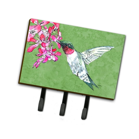 Carolines Treasures 8886TH68 Hummingbird Leash or Key Holder Triple multicolor