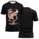 thumbnail image 1 of Hazbin Hotel Camiseta hombre Graphic Text Pool 3D Printing Street Casual Manga Corta Ropa Impresa Básica Negro/L, 1 of 6
