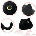 thumbnail image 4 of Black Cat Plush Toy, Cute Black Cat Stuffed Animals,40cm, 4 of 8