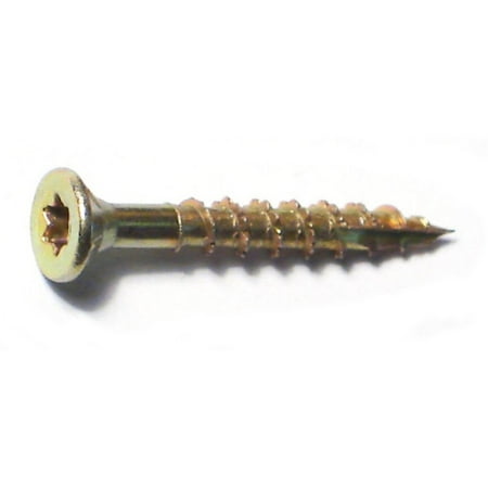 

8 x 1-1/4 Star Drive Gold Multi-Purpose Saberdrive Screws 1/4 Keg (7500 pcs.)