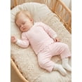 thumbnail image 6 of Loicainy Baby Toddler Girl Fall Clothes Set 6 12 18 24 Months 2T 3T 4T 5T Long Sleeve Crew Neck Striped Tops and Pants Outfits, 6 of 9