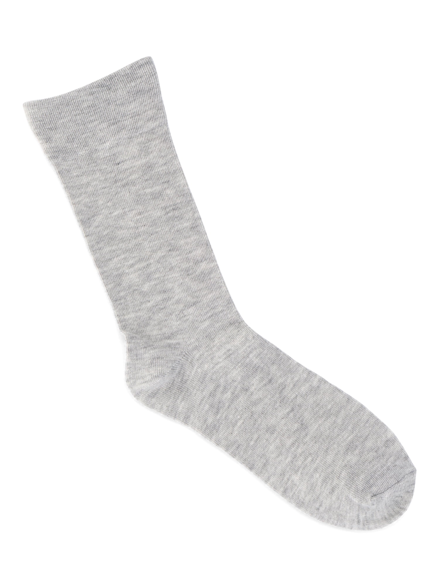 Joyspun Women's Essentials Crew Dress Socks, 6-Pack, Fits Shoe Sizes 4-10