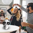 thumbnail image 4 of Apmemiss Portable Bluetooth Speakers Clearance Portable Skeleton Skull Bluetooth Wireless Speaker 15W BT4.0 FM Radio Halloween Wireless Speaker Clearance Sales, White, 4 of 5