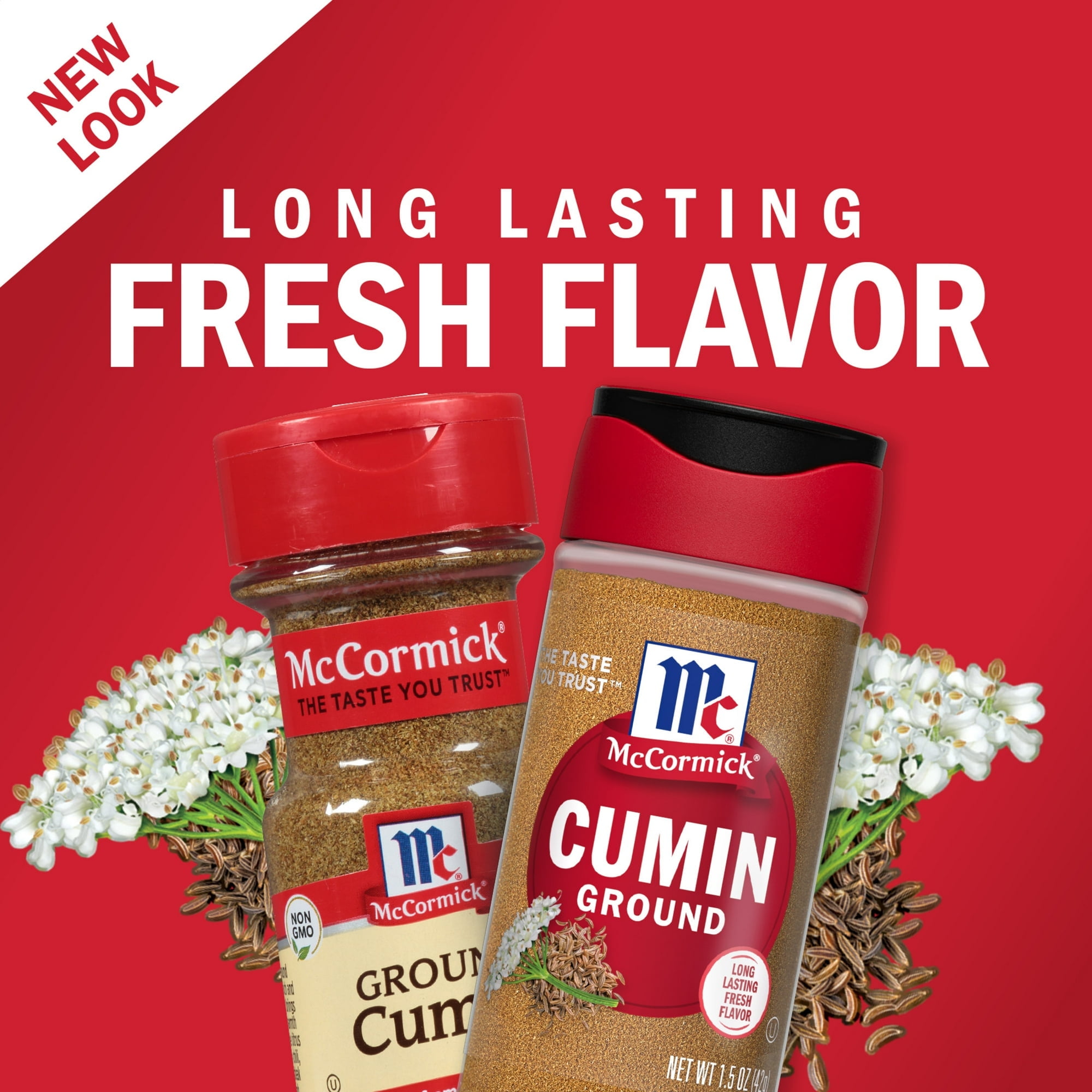 McCormick Kosher Ground Cumin 1.5 oz Bottle (Pack of 4)