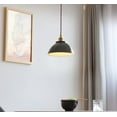 thumbnail image 6 of Kiven Plug in Pendant Light Equipped with Dimmable Lighting Cord（15ft）,Creativity Pendant Light Ceramic Bowl Shade for Restaurant Counter Hallway,Green-1 Pack, 6 of 7