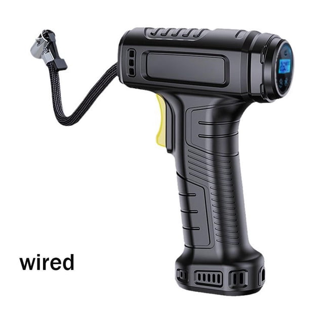 Automotive Tire Inflator, Electric Air Compressor with Digital Display & Auto Shut-Off, Portable Tire Inflator Pump for Car, Motorcycle