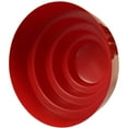 Devo Energy Dome Official Red VacuumFormed Plastic Hat, HighQuality