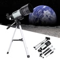 thumbnail image 1 of Akozon telescopio para niones, telescopio astronómico monocular profesional con trypode portátil para niños telescopio, 1 of 7