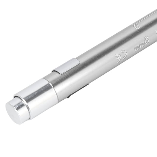 Linterna LED BuyWeek blanca médica con escala de 50 mm