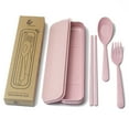 thumbnail image 3 of Coofit Travel Utensils Set Portable Creative Camping Flatware Set Camping Utensil Set, 3 of 10