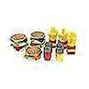 thumbnail image 2 of City Moc Table Food Bread Pizza Fruit Carrot Hamburger Model Toys Educational, 2 of 5