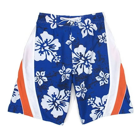 No Boundaries - Big Men's Sport Floral Board Shorts