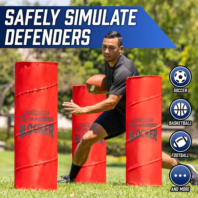 GoSports XTRAMAN Blocker Pop-Up Defenders 3 Pack - Regular Size