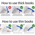 thumbnail image 5 of Smart Bookmark, 3pcs Silicone Book Mark, Silicone Book Holder Accessories, Elastic Flexible Bookmark for Reading Lover, 5 of 5