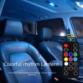 thumbnail image 4 of Luz de ambiente para automóvil, luz LED decorativa colorida con carga USB para discoteca, luz de ambiente para fiesta navideña, luz de escenario, 4 of 6
