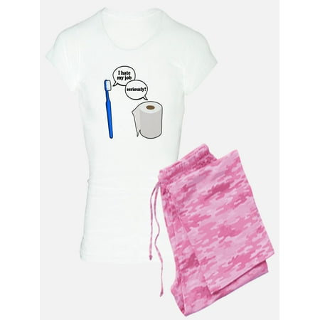 

CafePress - I Hate My Job - Women s Light Pajamas