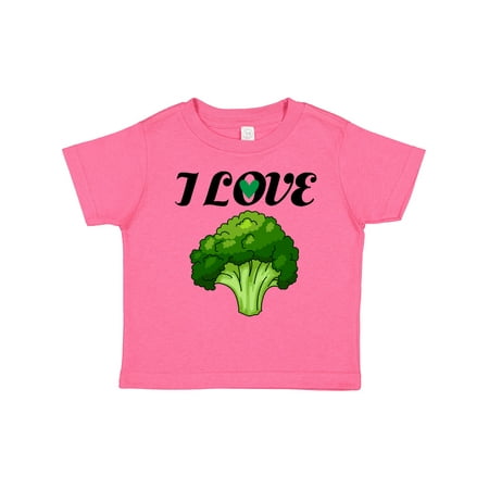

Inktastic I Love Broccoli Gift Toddler Boy or Toddler Girl T-Shirt